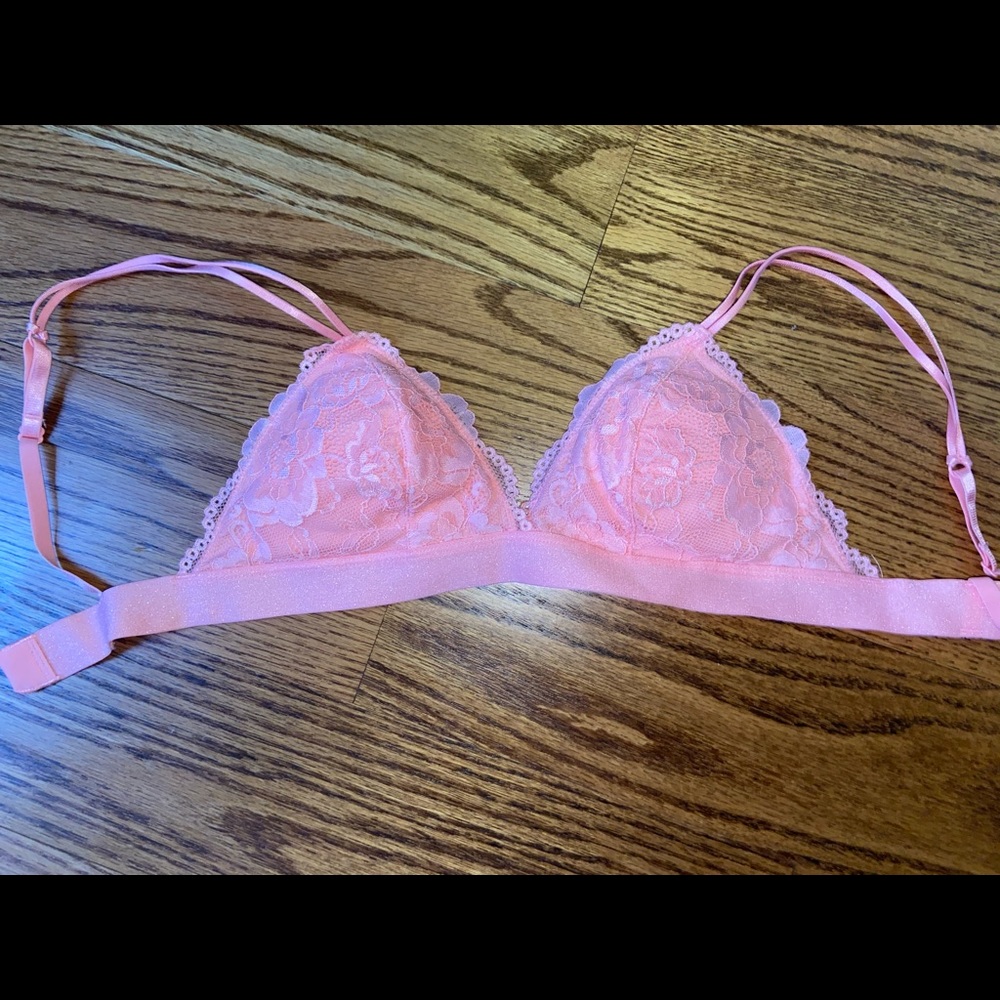 Pink Bralette and Pink Tank Top